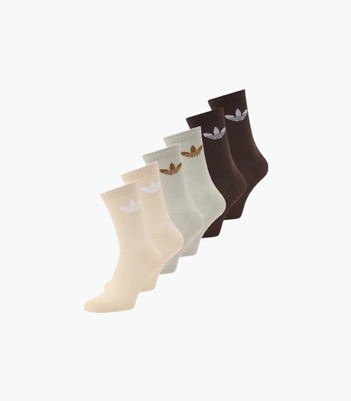 Cotton Crew Socks Set